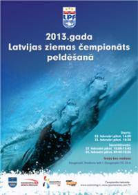 Pirmo reizi Daugavpilī Latvijas čempionāts ziemas peldēšanā